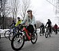 Праздничный зимний велопробег в честь дня рождения университета им. Плеханова