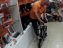 Велосипед с инновационной электрической силовой установкой