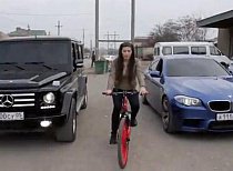 Велосипед на Кавказе важнее девушки: видео