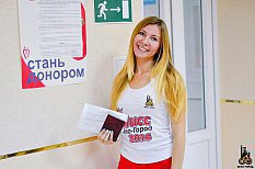 «Мисс Вело-Город 2016» стали донорами самой редкой крови