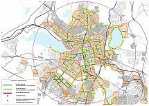 Внесены изменения в генеральный план города Екатеринбурга: в нем появятся велодорожки 