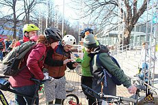  «Велоштурм» Сокольников состоялся! 22 февраля велосипедисты Москвы приняли участие в ежегодном велоквесте 