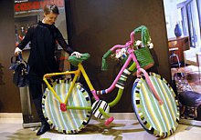 В Киеве открылась выставка дизайнерских велосипедов