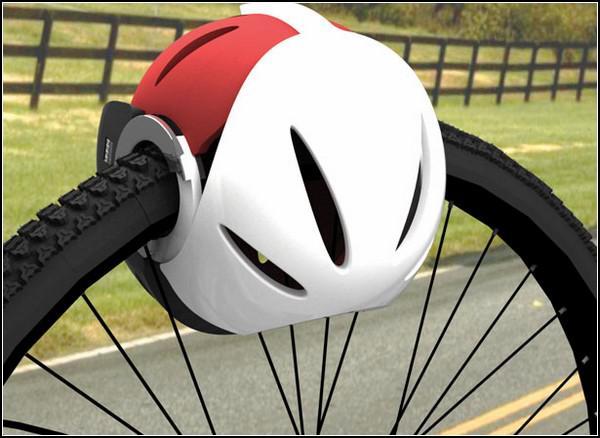 Велосипедный шлем Head-Lock (“голова-замок”)